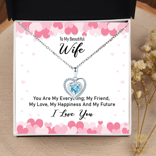 Beautiful Karwa Chauth Gift For Wife - 925 Pure Silver Pendant