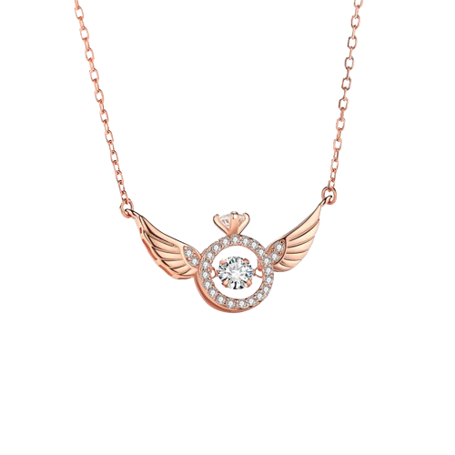 Wing Necklace - Stainless Steel Pendant