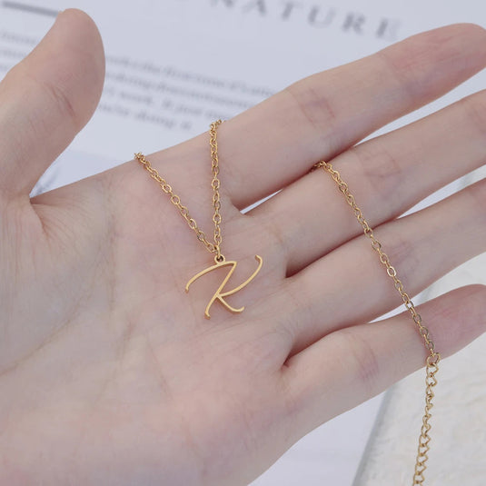 Initials necklace
