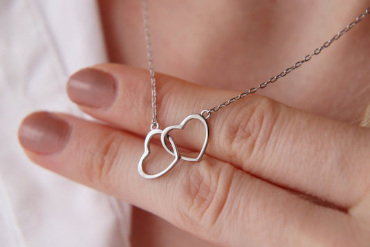 Interlocking Hearts Necklace