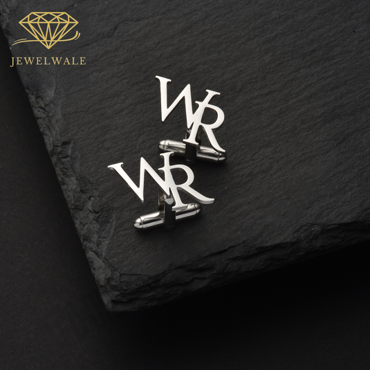 Personalized Initial Name Cufflinks 1 Pair (2 PCS)