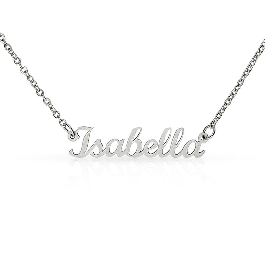 Customize Single Name Necklace