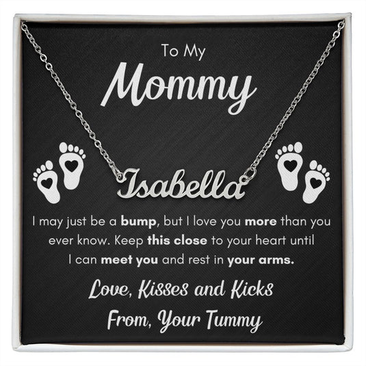 gifts for new moms  - Customize Name Necklace