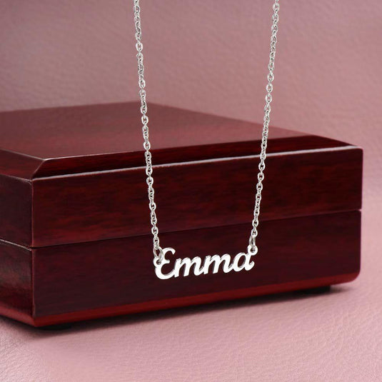 Customize Single Name Necklace